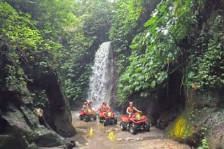 Bali ATV Quad Bike & White Water Rafting Package with Lunch