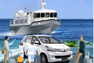 Fastboat transfer between Bali & Gilis Lombok with hotel transfer