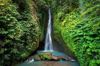Leke Leke Waterfall and Heritage Tour in Tabanan Bali