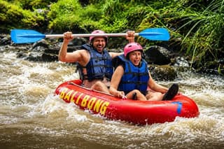 Ubud River Tubing & Hidden Waterfall Adventure