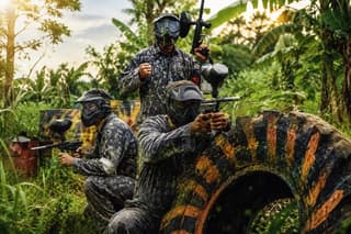 Bali Paintball Battle Experience in Ubud