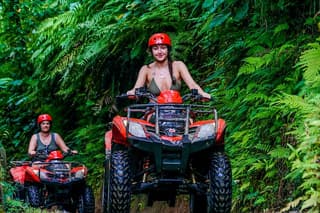 Ubud Gorilla Face ATV, Rice Terraces and Waterfall Tour