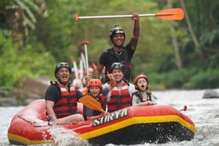 Ubud Off-Road Jungle ATV Private Ayung Rafting and Cretya Sunset