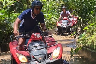 Best of Ubud: ATV Ride or Rafting, Monkey Forest & Ubud Central