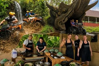 Bali Quad Bike 350cc Adventure and Balinese Cooking Class in Ubud