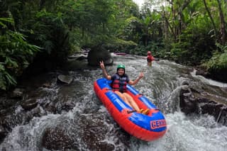 Bali River Tubing Adventure at Pakerisan River by Gekko Tubing