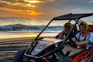 Bali Buggy Adventure Beach Tour, Rice Field, Traditional Village