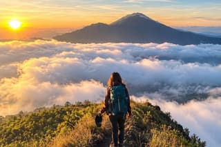 Bali Mount Batur Sunrise Guided Trekking with Breakfast