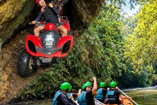 Bali ATV Quad Bike and Ayung Rafting Adventure