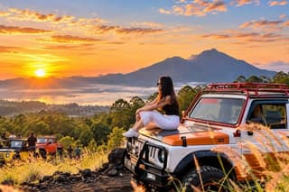 Mount Batur Sunrise Jeep & Black Lava Experience